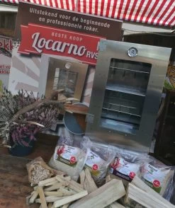 2-L Home & Garden XL Rookoven - RVS - 80x40x28 Cm - 3 Etages -Woonkeuken Winkel 1009x1200 1