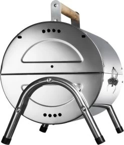 BBQ Collection Houtskoolbarbecue - Cilinder - Chroom -Woonkeuken Winkel 1024x1200
