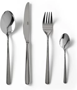 Gero Ellen Bestekset - 24 Stuks - 6 Persoons - Glanzend Staal