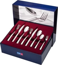 Sola Bestekset Bali - Modern - 9 Persoons - 90 Delig - Zilverwit Edelstaal 18/10 - RVS - Zilver -Woonkeuken Winkel 1070x1200 1