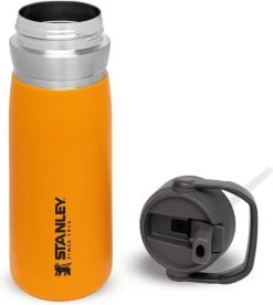 Stanley The IceFlow™ Flip Straw Water Bottle 0,65L - Thermosfles - Saffron -Woonkeuken Winkel 1074x1200 1