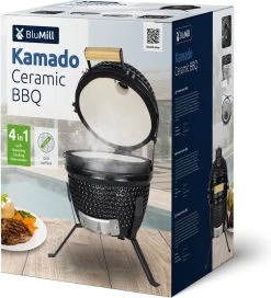 BluMill Kamado BBQ Egg - Kamado 13 Inch - Incl. Vlees Thermometer - Houtskoolbarbecues - Zwart - Ø 27cm 25 BluMill Kamado BBQ Egg - Kamado 13 Inch - Incl. Vlees Thermometer - Houtskoolbarbecues - Zwart - Ø 27cm -Woonkeuken Winkel 1090x1200 1