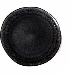 Serviesset 6 Personen - Evia Glacé - Matzwart / Zwart - 24-delig -Woonkeuken Winkel 1121x1200