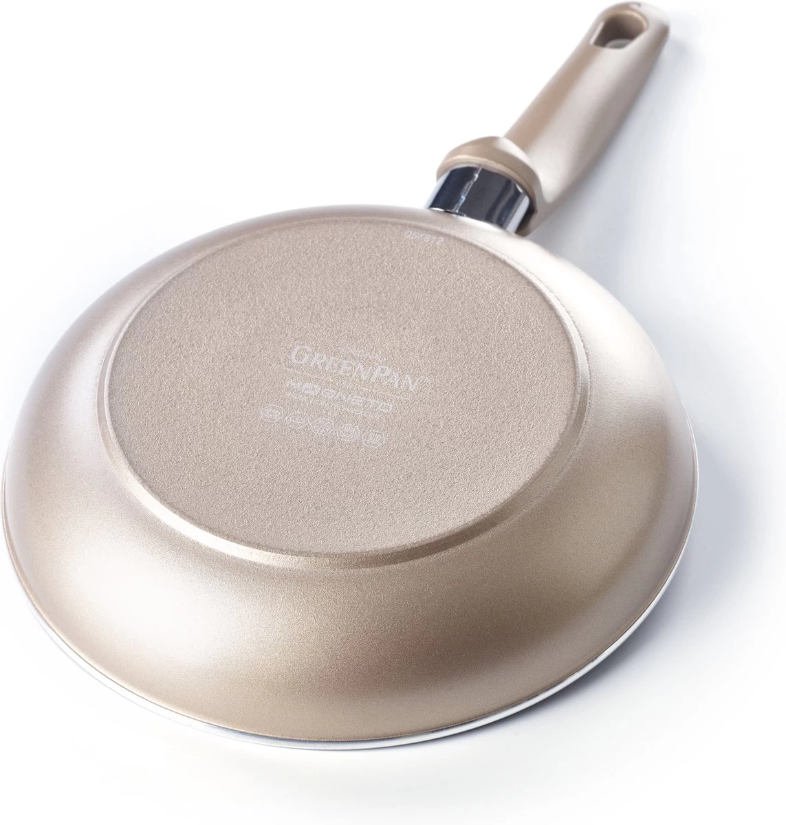 GreenPan Cambridge Hapjespan Met Deksel 28cm - Brons - Inductie - PFAS-vrij 4 GreenPan Cambridge Hapjespan Met Deksel 28cm - Brons - Inductie - PFAS-vrij - Afbeelding 2