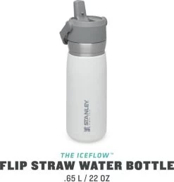 Stanley The IceFlow™ Flip Straw Water Bottle 0,65L - Thermosfles - Saffron -Woonkeuken Winkel 1145x1200 1