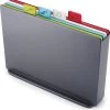 Joseph Joseph Index Large Snijplankenset - Incl. Houder - 34 X 24 Cm - 4 Stuks - Graphite -Woonkeuken Winkel 1169x1200 2