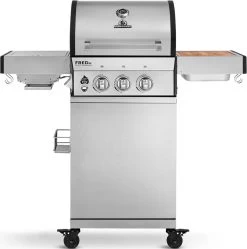 Burnhard Gas BBQ FRED JR. Deluxe - 2 Branders - Incl. Keramische Infraroodbrander & Afdekhoes - Deluxe 40 Burnhard Gas BBQ FRED JR. Deluxe - 2 Branders - Incl. Keramische Infraroodbrander & Afdekhoes - Deluxe -Woonkeuken Winkel 1192x1200 7