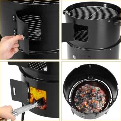 Merkloos Monzana Barbecue-ROKER-Grill-Oven 27 Merkloos Monzana Barbecue-ROKER-Grill-Oven -Woonkeuken Winkel 1197x1200 12