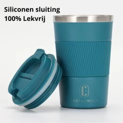 Castagnola Design RVS Koffiebeker To Go - Blauw - 380ml - Thermosbeker - Theebeker -Woonkeuken Winkel 1198x1200 14