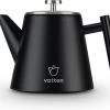 Vatten® - Premium RVS Theepot - Incl. RVS Theefilter - 1L - Zwart - Dubbelwandig -Woonkeuken Winkel 1200x1014 3