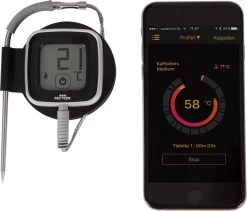 Patton Kamado Houtskool Barbecue - 18" - Grilloppervlak Ø 39 Cm - Met Bluetooth Thermometer - Groen 21 Patton Kamado Houtskool Barbecue - 18" - Grilloppervlak Ø 39 Cm - Met Bluetooth Thermometer - Groen -Woonkeuken Winkel 1200x1024 1