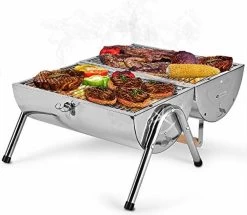 BBQ Collection Houtskoolbarbecue - Cilinder - Chroom -Woonkeuken Winkel 1200x1046