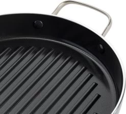 Dagelijkse Kost Keramische Grillpan - Ø28cm - PFAS-vrij - 2 Grepen -Woonkeuken Winkel 1200x1081