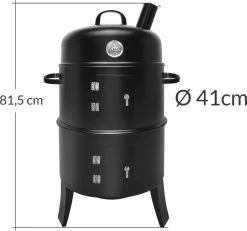 Merkloos Monzana Barbecue-ROKER-Grill-Oven 20 Merkloos Monzana Barbecue-ROKER-Grill-Oven -Woonkeuken Winkel 1200x1120 2