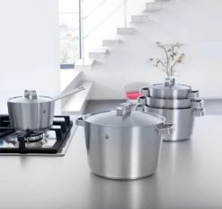 BK Conical+ Kookpannenset - 5-delig - RVS - Inductie -Woonkeuken Winkel 1200x1128 1