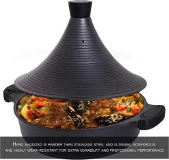 Aluminium Tajine Agadir- Matt Black Geschikt Ook Voor Inductie -Woonkeuken Winkel 1200x1131 2