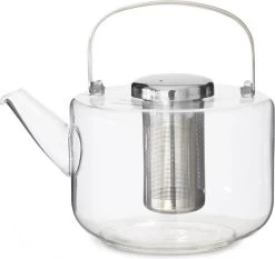 Viva Scandinavia Bjorn Theepot - Glas - Met Filter - 1,2 L - Transparant -Woonkeuken Winkel 1200x1133 1