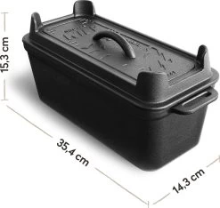 Burnhard Gietijzeren Broodpan 3,5 L - Broodbakvorm 18 Burnhard Gietijzeren Broodpan 3,5 L - Broodbakvorm -Woonkeuken Winkel 1200x1136 4