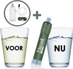 Merkloos Fllterwell Waterfilter - Survival - Zuiver & Schoon Drinkwater - Lichtgewicht - Water Filter - Outdoor - Hiking & Wandelen -Woonkeuken Winkel 1200x1143 1