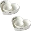 Riviera Maison Eierdop Set Van 2 - The Perfect Heart Egg Cup - Porselein -Woonkeuken Winkel 1200x1161