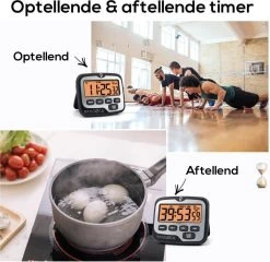 BanGosa® Magnetisch Digitale Kookwekker - Timer - RVS - Keukenwekker Digitaal - Digitale Keuken Timer - Stopwatch Met Magneet -Woonkeuken Winkel 1200x1164 1