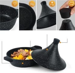 Aluminium Tajine Agadir XL 32 Cm- Geschikt Ook Voor Inductie 10 Aluminium Tajine Agadir XL 32 Cm- Geschikt Ook Voor Inductie -Woonkeuken Winkel 1200x1172