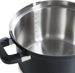 BK Flow Cool Black Glas Kookpannenset - 4-delig - Zwart - Glazen Deksel - Veilig Afgietsysteem - Inductie -Woonkeuken Winkel 1200x1182