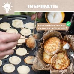 Poffertjespan - Geschikt Voor Alle Fornuizen - Poffertjesmaker - Poffertjespan Inductie - Poffertjespan Electrisch -Woonkeuken Winkel 1200x1197 1