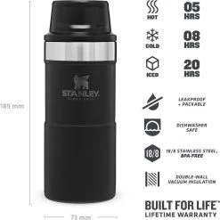 Stanley Trigger-Action Travel Mug 0.47L - Thermosfles - Matt Black -Woonkeuken Winkel 1200x1198 29