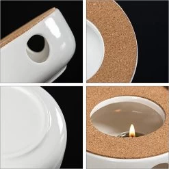 ConBlom Keramische Theepot, Warmer, Theewarmer, Koffiewarmer, Stoofje, Met Kurk-stoofje, Theepot Basis, Theefornuis, Melkwarmer Voor Thuis, Café, Theemelk (zonder Kaars En Theepot) 13 ConBlom Keramische Theepot, Warmer, Theewarmer, Koffiewarmer, Stoofje, Met Kurk-stoofje, Theepot Basis, Theefornuis, Melkwarmer Voor Thuis, Café, Theemelk (zonder Kaars En Theepot) -Woonkeuken Winkel 1200x1199 12