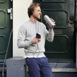 Mepal – Isoleerfles Ellipse 900 Ml – Houdt Je Drankje 12 Uur Warm En 24 Uur Koud – Natural Brushed – Geschikt Voor Bruiswater – Thermosfles – Lekdicht -Woonkeuken Winkel 1200x1200 1001