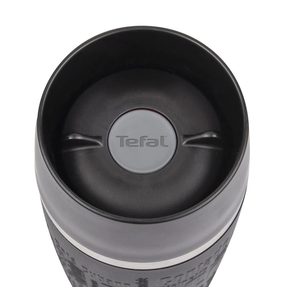 Tefal Travel Mug Thermobeker - 500 Ml - RVS/Zwart 4 Tefal Travel Mug Thermobeker - 500 Ml - RVS/Zwart - Afbeelding 2