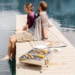 BBQ Collection Houtskoolbarbecue - Cilinder - Chroom -Woonkeuken Winkel 1200x1200 1059