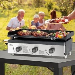 Bighorn Plancha Grill - Gasbarbecue – Tabletop – Draagbaar – 3 Branders -Woonkeuken Winkel 1200x1200 1061