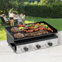Bighorn Plancha Grill - Gasbarbecue – Tabletop – Draagbaar – 3 Branders -Woonkeuken Winkel 1200x1200 1062