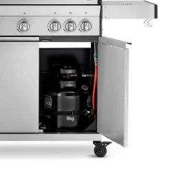 Burnhard Gas BBQ Big FRED Deluxe - 4 Branders - Incl. Keramische Infraroodbrander & Afdekhoes - Deluxe -Woonkeuken Winkel 1200x1200 1091