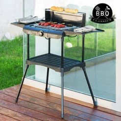 Excellent Electrics Elektrische Barbecue - Grilloppervlak (LxB) 36x24 Cm - 2000W - Zwart -Woonkeuken Winkel 1200x1200 1119