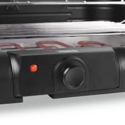 Princess 112250 Elektrische BBQ Met Zijplanken - BBQ - 40x25cm - Met En Zonder Statief Te Gebruiken - Met Zijplankjes - Ook Te Gebruiken Als Tafelgrill - 2200W -Woonkeuken Winkel 1200x1200 1124