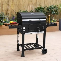 Alice's Garden Houtskool BBQ Bernard - Smoker - Verstelbare Houtskoolbak - Zwart -Woonkeuken Winkel 1200x1200 1131