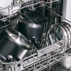 BK Flow Cool Black Glas Kookpannenset - 4-delig - Zwart - Glazen Deksel - Veilig Afgietsysteem - Inductie -Woonkeuken Winkel 1200x1200 124