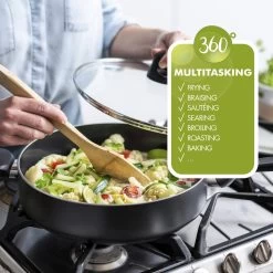 GreenPan Memphis Pannenset - 20-delig - Zwart - Inductie - PFAS-vrij -Woonkeuken Winkel 1200x1200 197