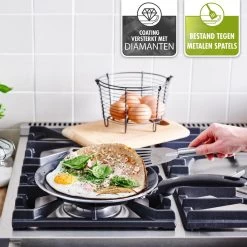 GreenPan Essentials Pannenkoekenpan 24cm - Zwart - Inductie - PFAS-vrij -Woonkeuken Winkel 1200x1200 255