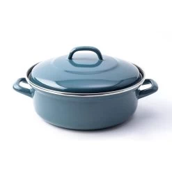 BK Fortalit Braadpan Ø 28 Cm - Blauw - Emaille - Inductie -Woonkeuken Winkel 1200x1200 284