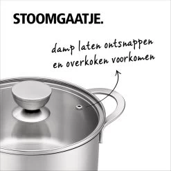 Brabantia Futura Kookpannenset - 4 Delig - RVS -Woonkeuken Winkel 1200x1200 297