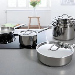 BK Profiline Kookpan Ø 14 Cm - RVS - Inductie 19 BK Profiline Kookpan Ø 14 Cm - RVS - Inductie -Woonkeuken Winkel 1200x1200 338