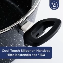 Westinghouse Hapjespan Inductie - Ø 32 Cm - Zwart Marmer - Met Deksel 13 Westinghouse Hapjespan Inductie - Ø 32 Cm - Zwart Marmer - Met Deksel -Woonkeuken Winkel 1200x1200 372