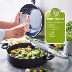 Greenpan Torino Keramische Hapjespan - 28 Cm - Met Glazen Deksel 24 Greenpan Torino Keramische Hapjespan - 28 Cm - Met Glazen Deksel -Woonkeuken Winkel 1200x1200 39