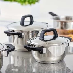 Gero Erik Kookpannenset - 4-delig - RVS - Inductie -Woonkeuken Winkel 1200x1200 400