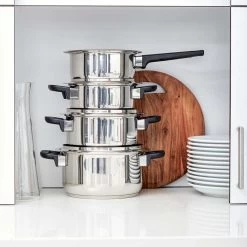 Gero Erik Kookpannenset - 4-delig - RVS - Inductie -Woonkeuken Winkel 1200x1200 402