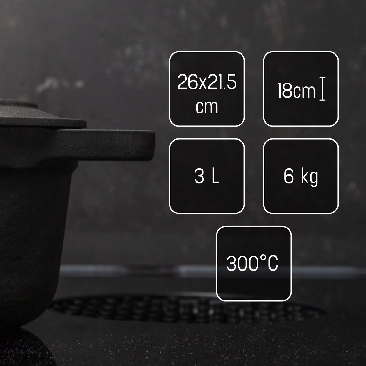 Gietijzeren Braadpan - Sudderpan Zwart Van Daumonet - Ovaal - Ø 29 Cm - 3 Liter - 100% PFAS & PFOA Vrij - Emaille - Geschikt Voor Alle Warmtebronnen - Elektrisch - Gas - Halogeen - Inductie - Keramisch - Vaatwasserbestendig 9 Gietijzeren Braadpan - Sudderpan Zwart Van Daumonet - Ovaal - Ø 29 Cm - 3 Liter - 100% PFAS & PFOA Vrij - Emaille - Geschikt Voor Alle Warmtebronnen - Elektrisch - Gas - Halogeen - Inductie - Keramisch - Vaatwasserbestendig - Afbeelding 7